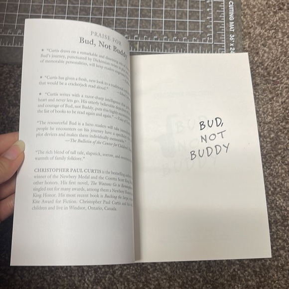 Bud, Not Buddy paperback book by Christopher Paul Curtis - Picture 3 of 9